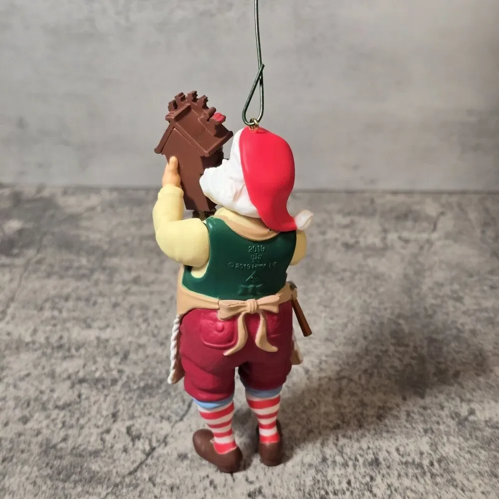 Hallmark Keepsake TOYMAKER SANTA Ornament 2019 Cuckoo Clock 20th in Series w Box